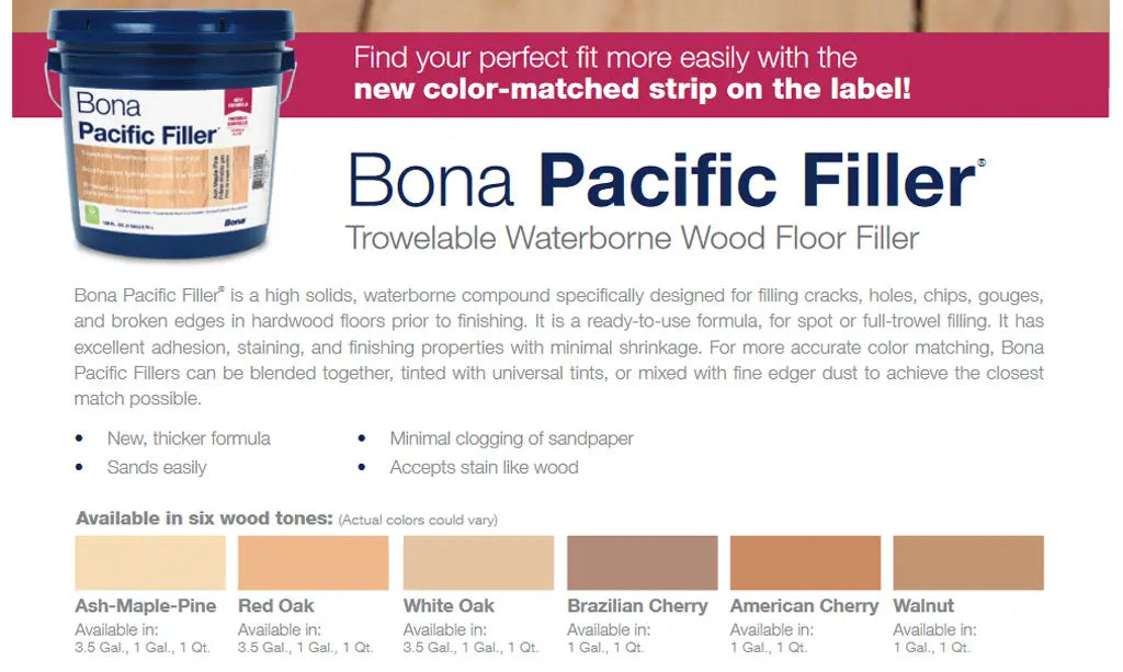 Bona Pacific Filler